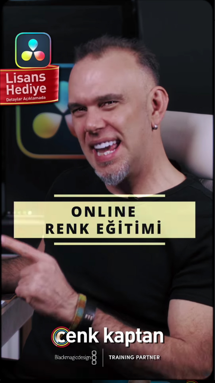DaVinci Resolve Renk Eğitimi - Giriş